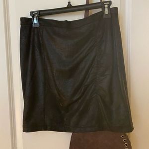 Free people metallic skirt